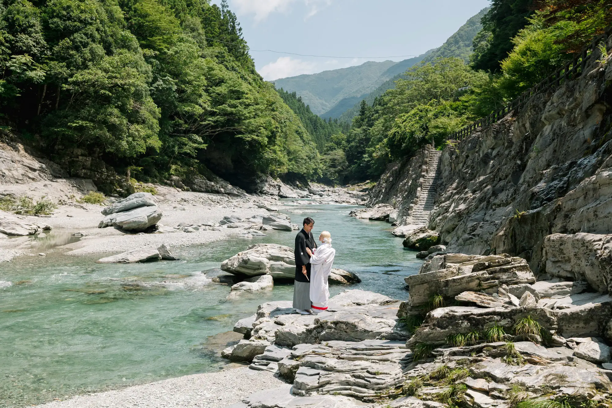 Japan countryside elopement wedding photography — Shikoku Setouchi