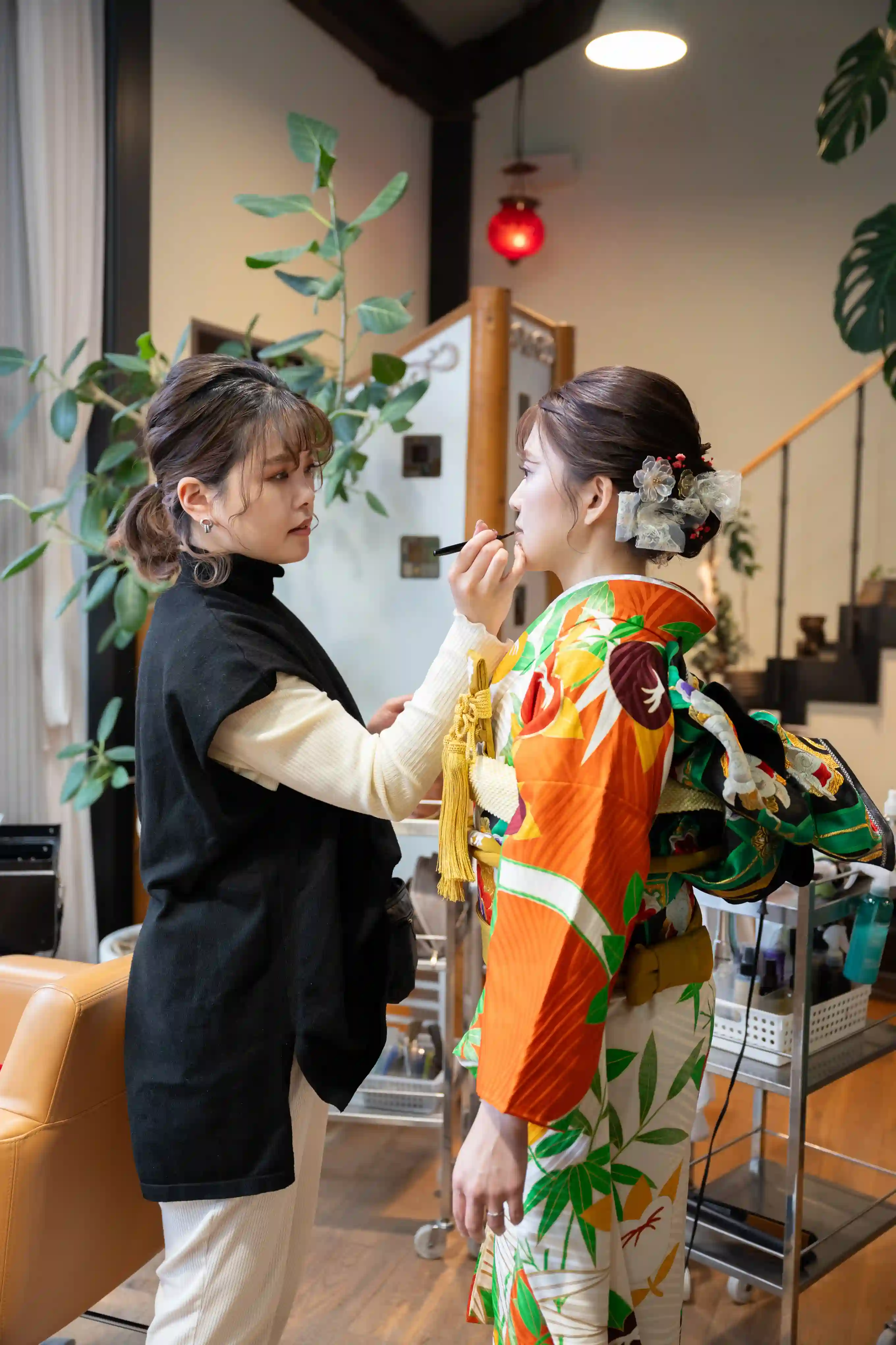 Yui — bridal hair and makeup artist, Japan Serenity Weddings Shikoku